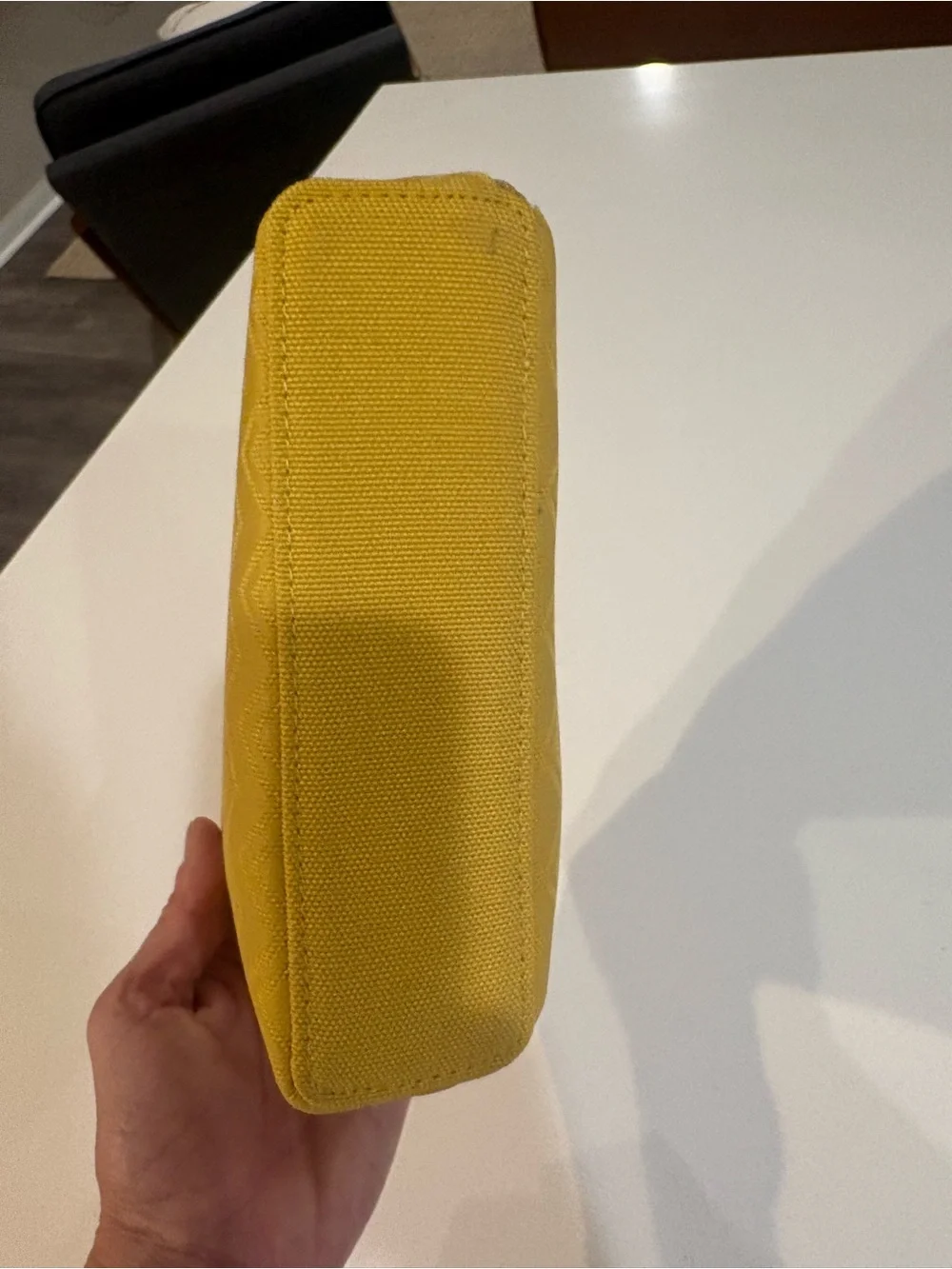 Missoni Yellow Chevron Toiletry Pouch